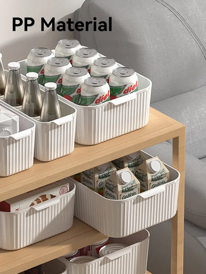 Multifunctional Plastic Refrigerator Storage Box for Kitchen