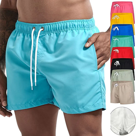 Quick-Dry Swim Trunks for Men