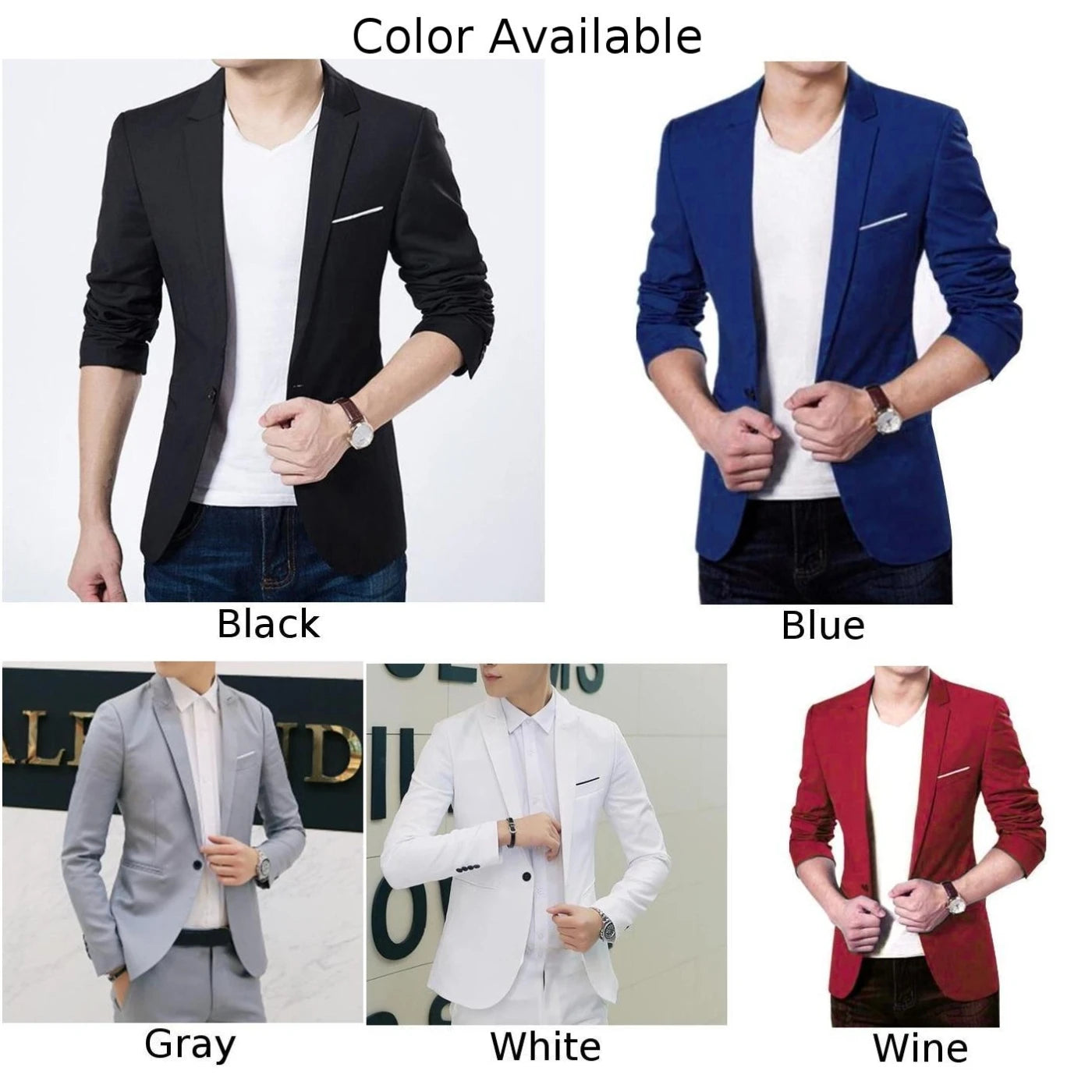 Blazer de costume formel léger pour hommes automne et hiver