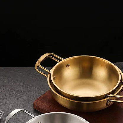 Marmite à fruits de mer et à riz en acier inoxydable