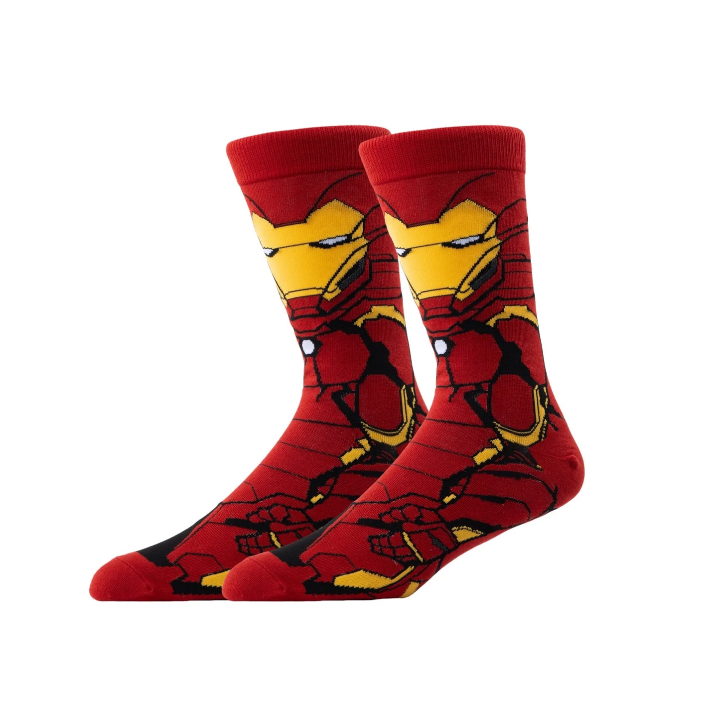 Chaussettes tendance super-héros anime 