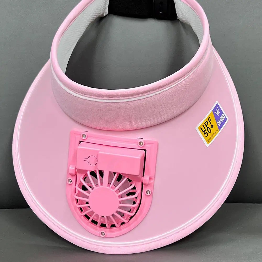 Unisex Large Brim USB Charging Outdoor Sun Protection Hat