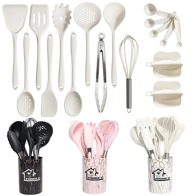 Silicone Kitchen Utensils Set