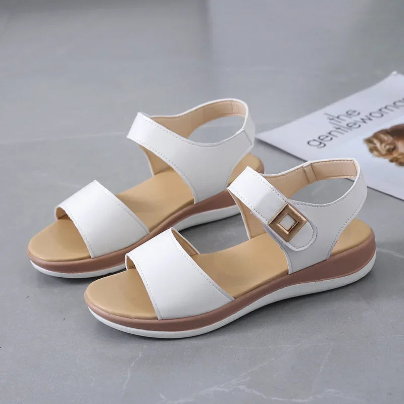 Women's Retro Roman Wedge Sandals