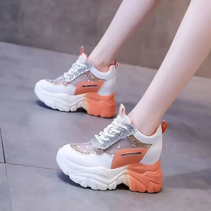 Atmungsaktive Mesh-Sneakers für Damen