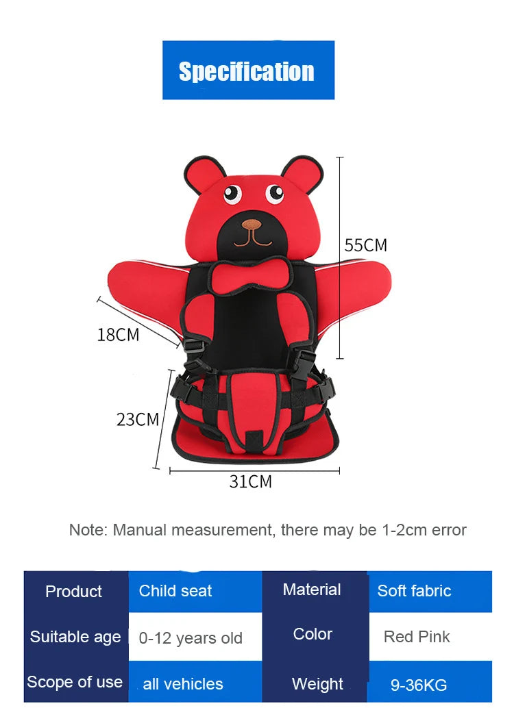 Breathable Baby Car Seat