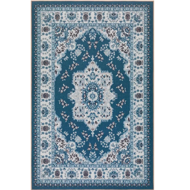 Crystal Velvet Living Room Large Area Carpet