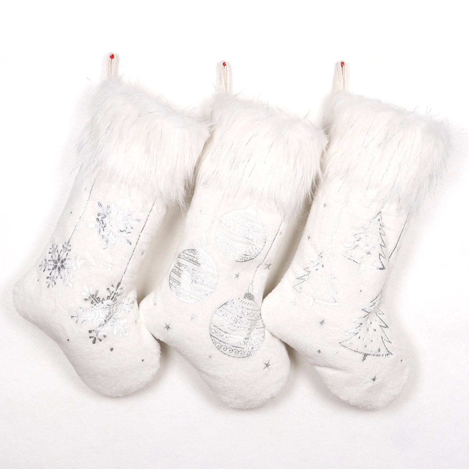 plush christmas stockings
