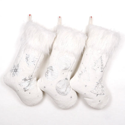 plush christmas stockings
