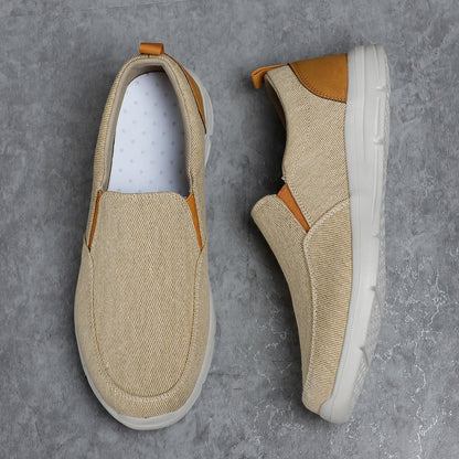 Men's Casual Slip-On Canvas Sneakers