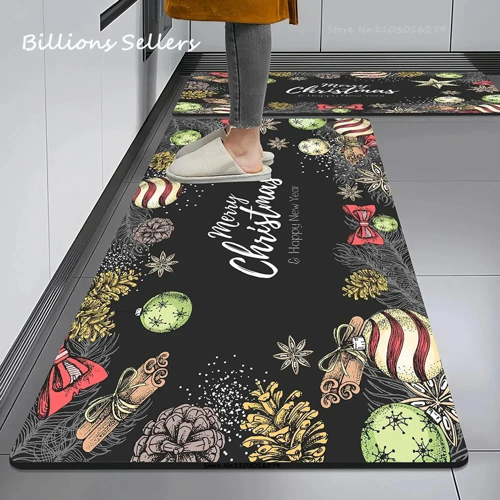 Christmas Kitchen Floor Mat Doormat