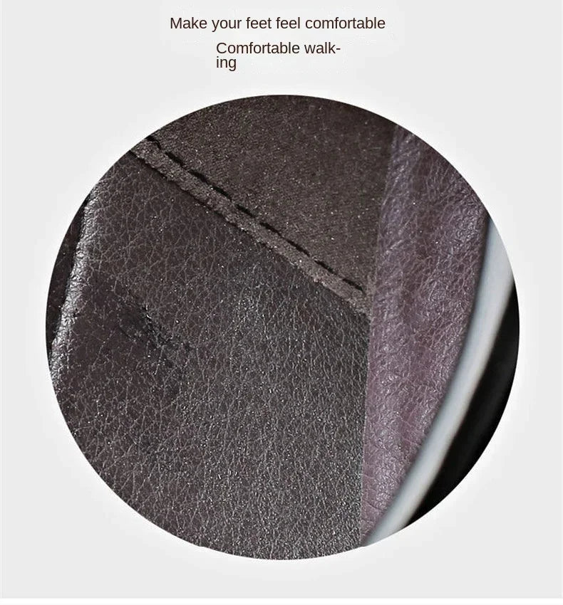 Chaussures habillées classiques en cuir Oxford pour hommes