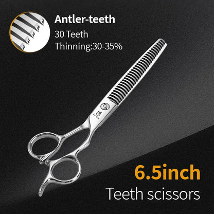 Ensemble de ciseaux pour couper les poils de chien