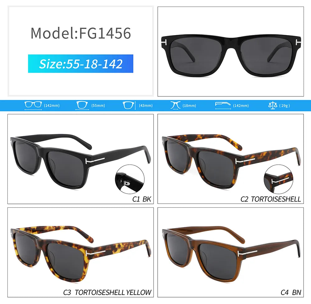 Lunettes de soleil polarisées UV400 pour hommes