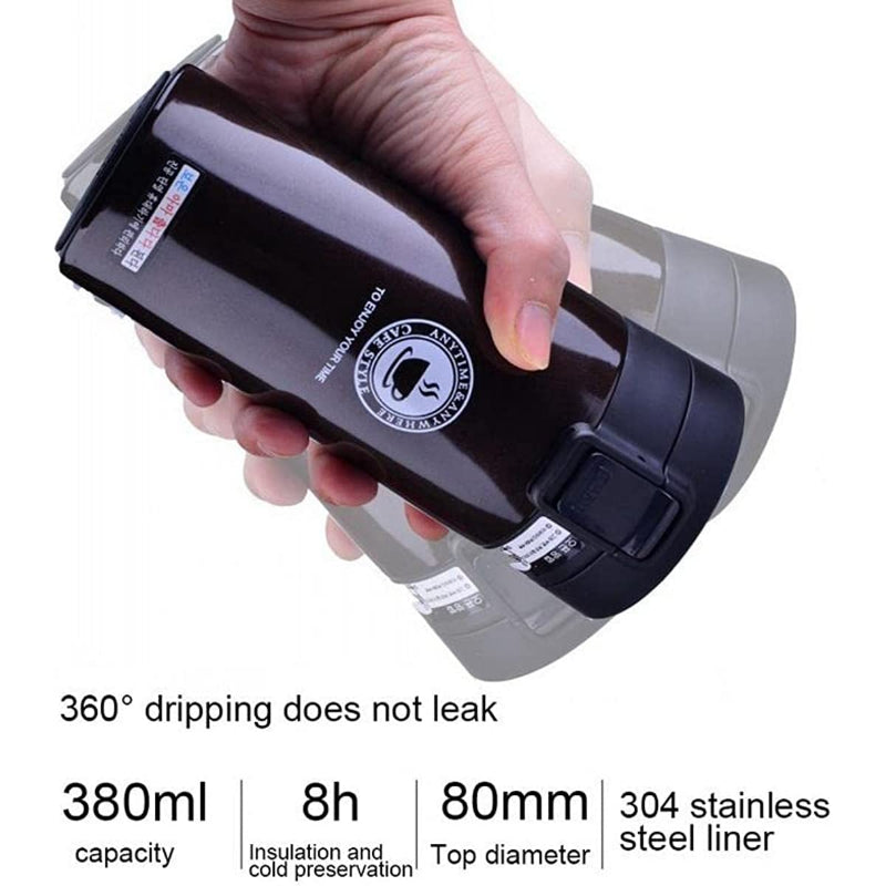 Stainless Steel Leakproof Insulated Vacuum Flasks Tumbler