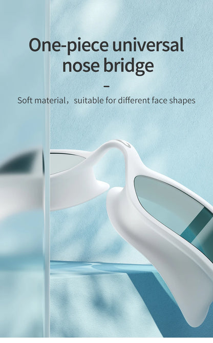 Lunettes de natation antibuée HD réglables