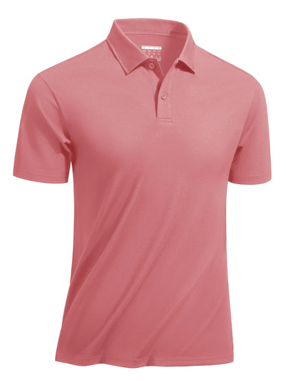 Quick Dry Cotton Blend Golf Polo Shirts