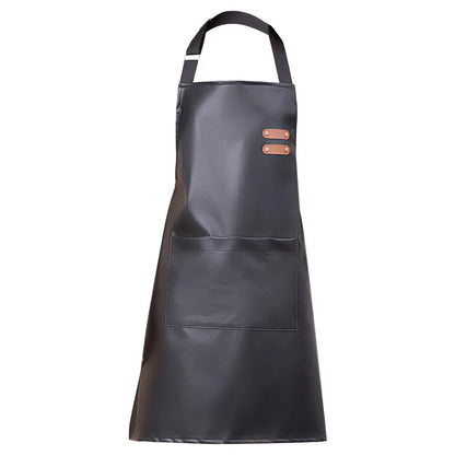 Tablier de cuisine rayé imperméable