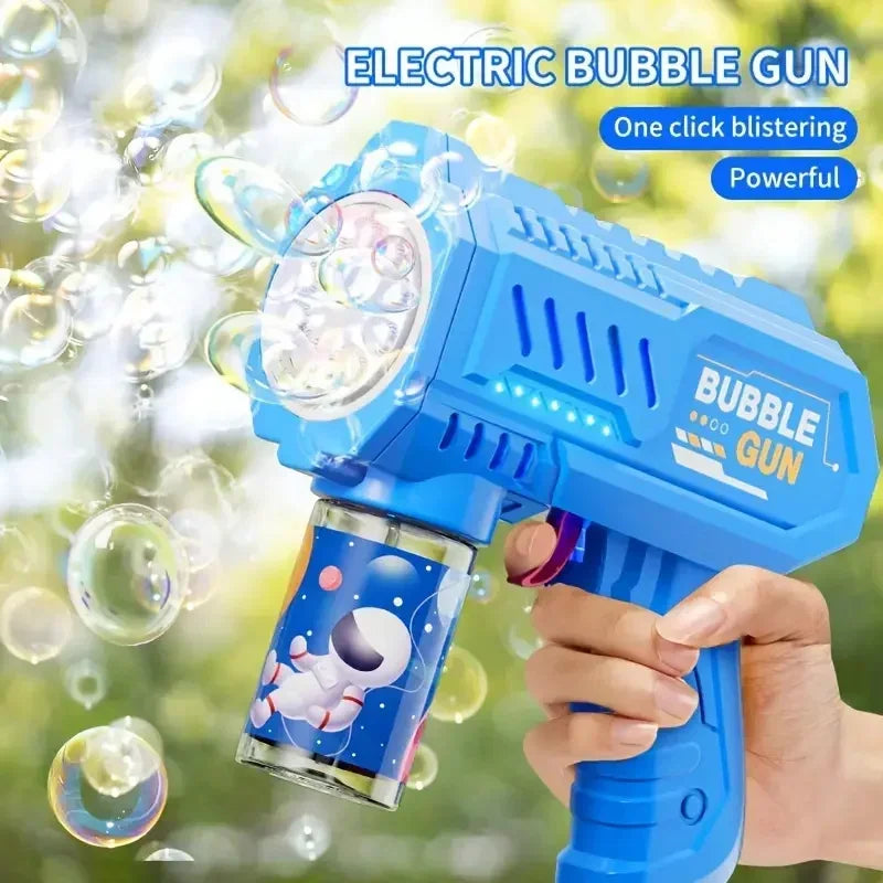 a bubble gun
