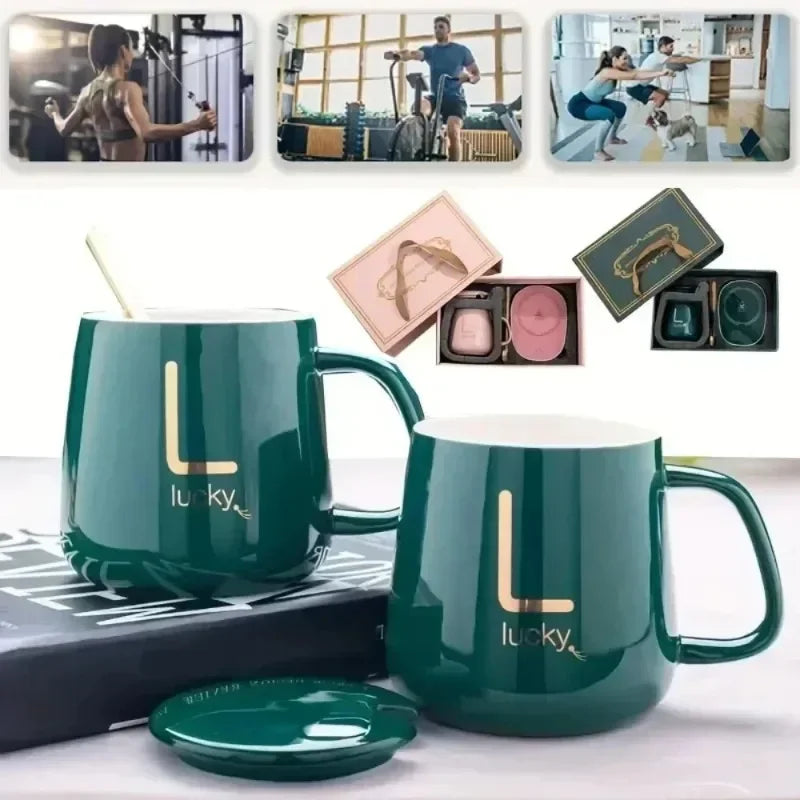 Coffret cadeau tasse en céramique pour joli couple
