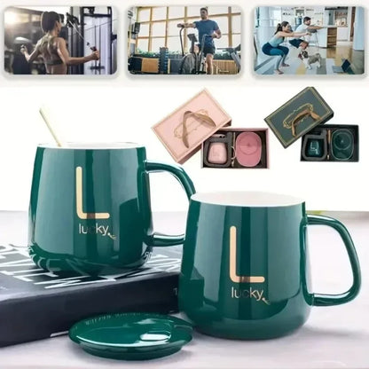 Coffret cadeau tasse en céramique pour joli couple