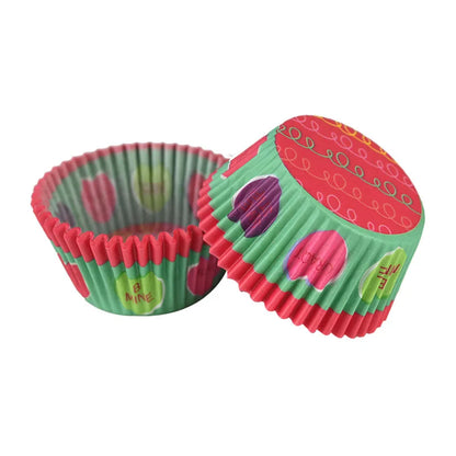 100Pcs Muffin Cupcake Paper Cups