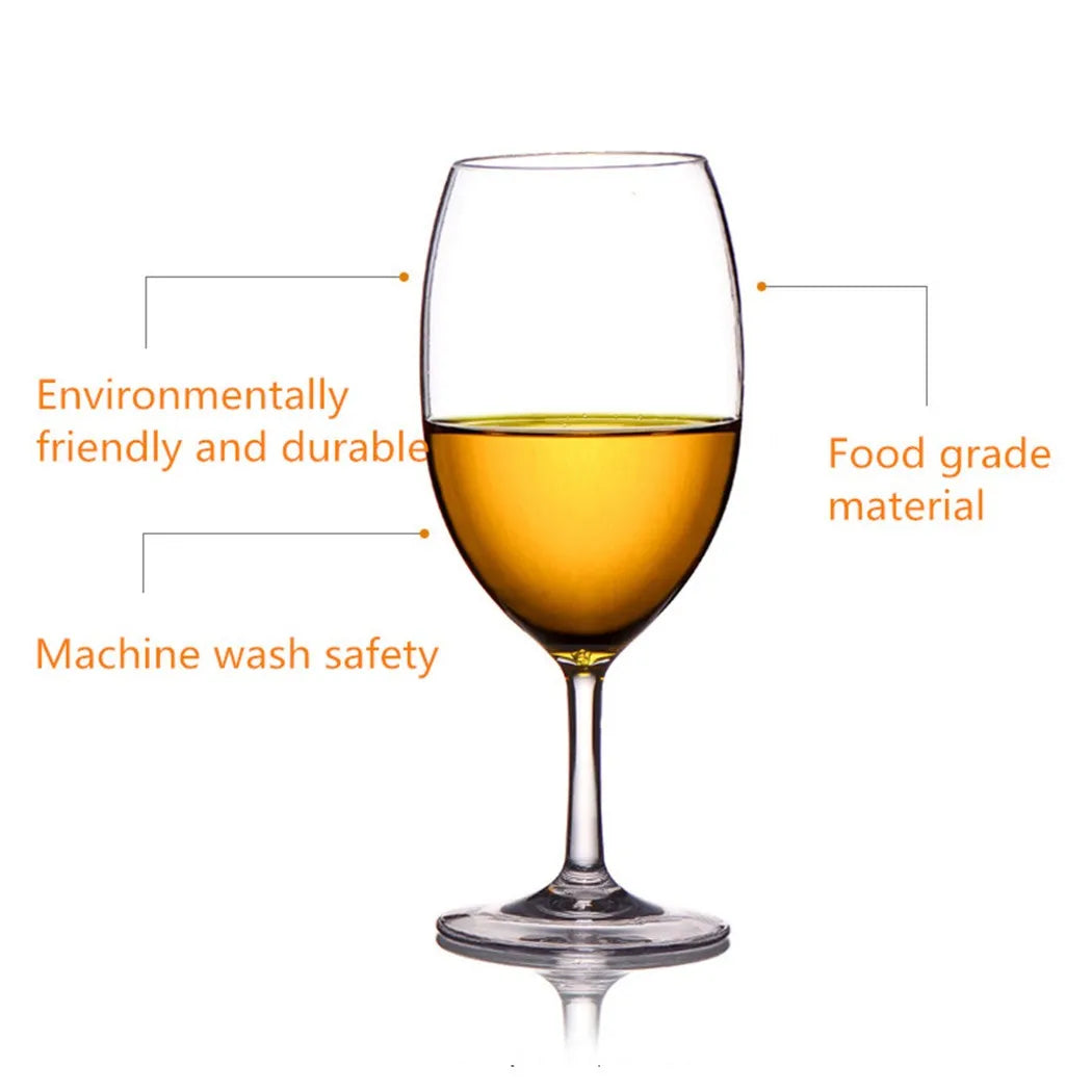 Unbreakable Silicone Plastic Wine Glass 320/550/580ML