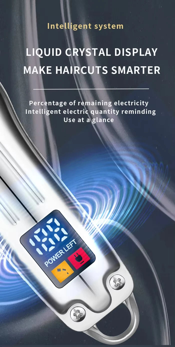Tondeuse à cheveux rechargeable en métal pour animaux de compagnie
