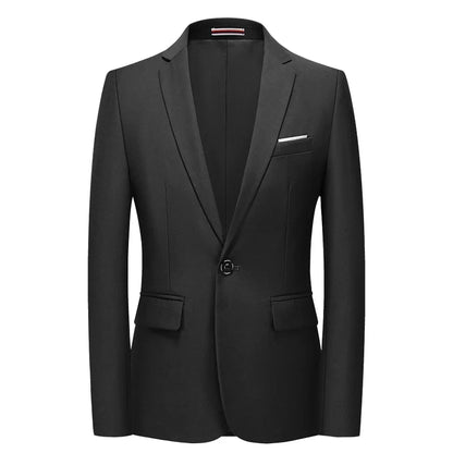 S-6XL Men's Classical Groom Wedding/Business Blazer