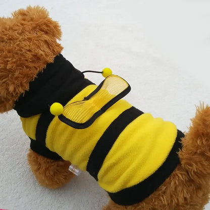 Bee Pet Outfit - Pull cosplay pour animaux de compagnie Halloween