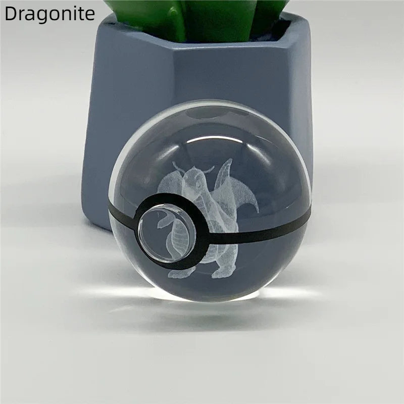 3D Pokemon Kristallkugel Nachtlicht 
