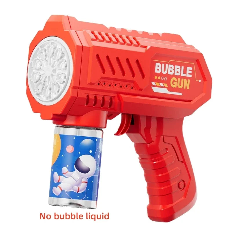 a bubble gun
