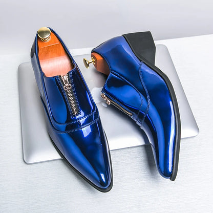 Men's Pointed Toe Chelsea Dress Shoes