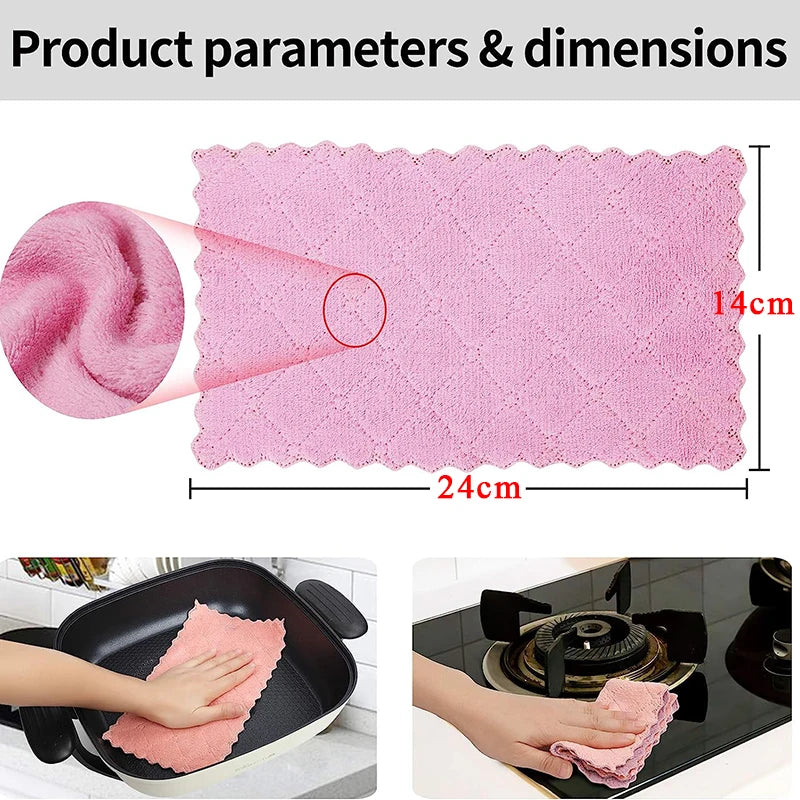 Microfiber Kitchen Cleaning Cloths