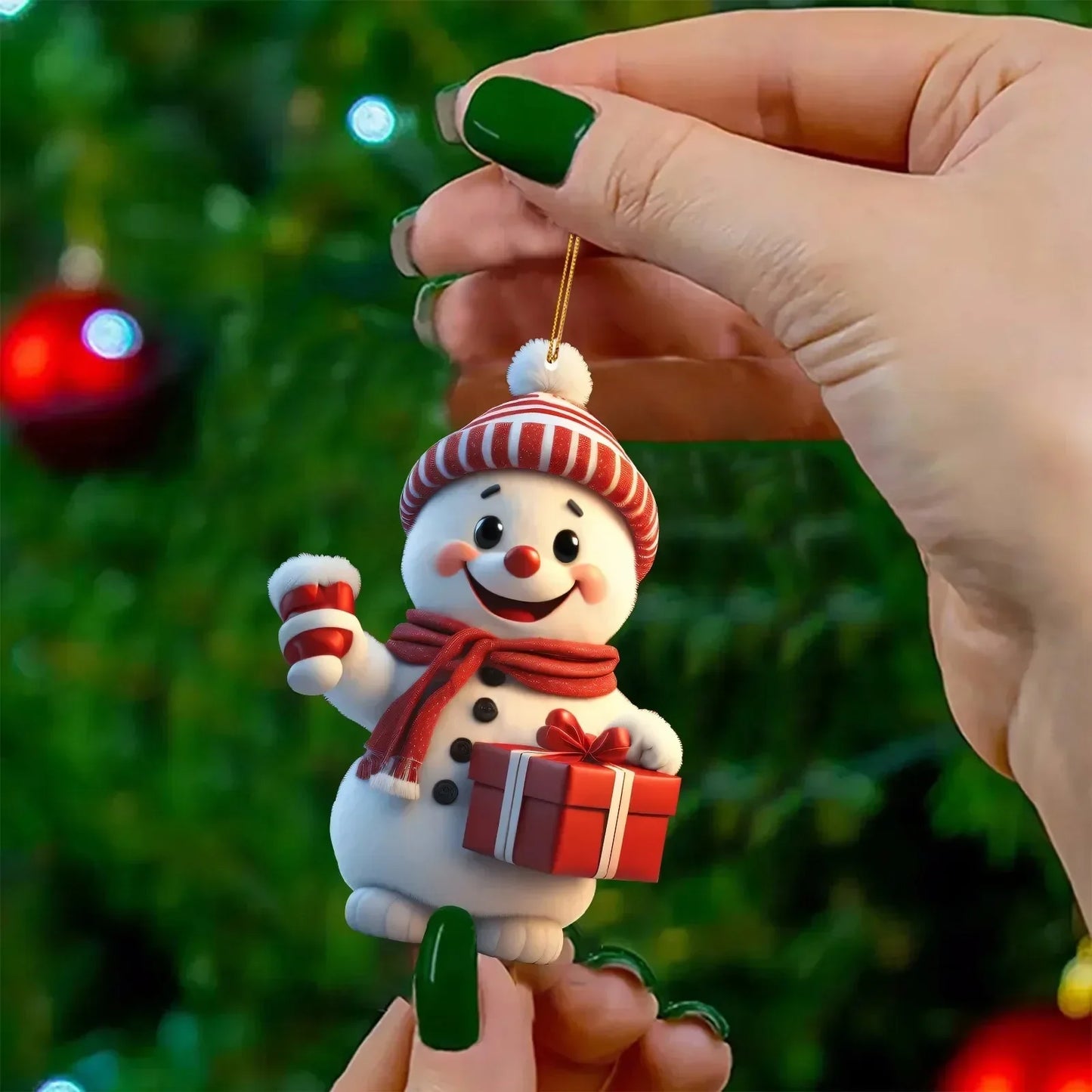 snowman ornaments
