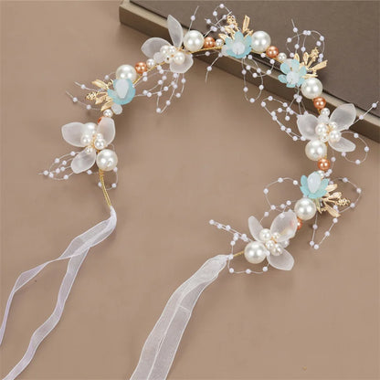 pearl bridal hair clip