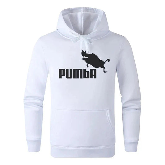 Autumn/Winter Pumba Print Men's Sportwear Hoodie