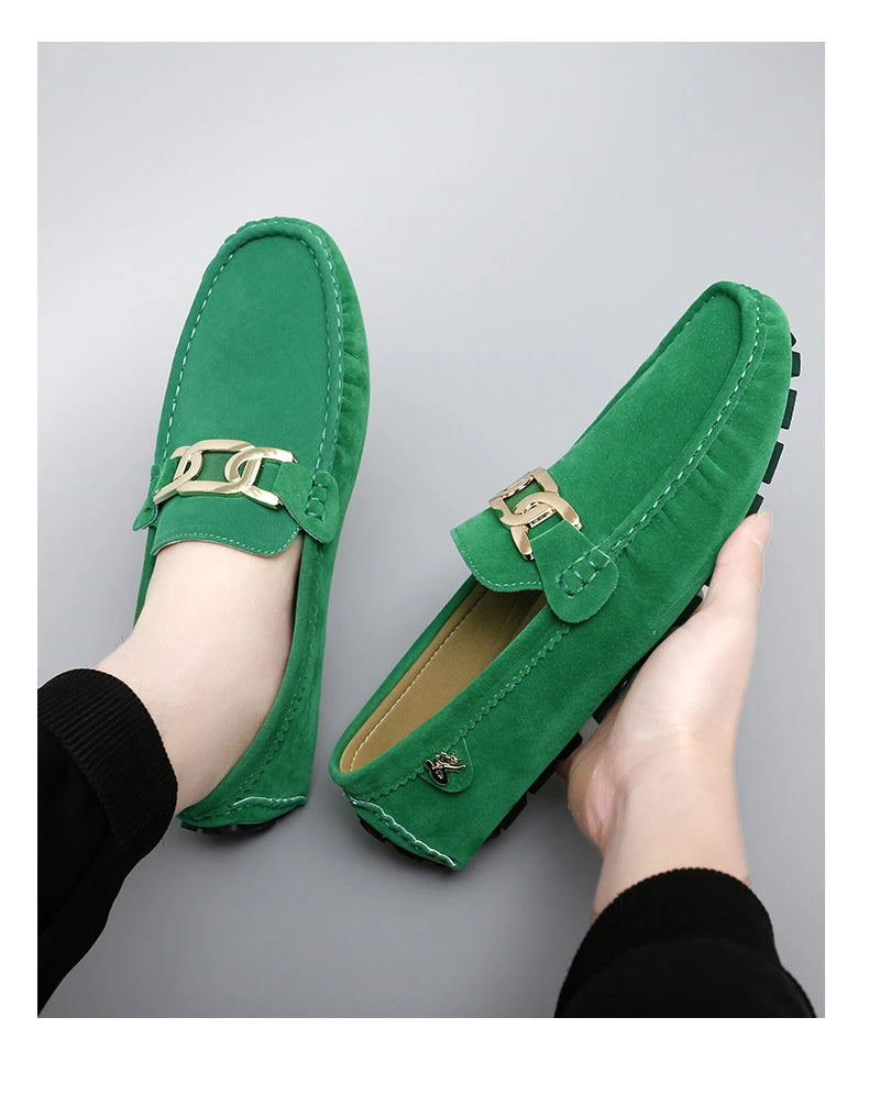 Mocassins décontractés élégants à enfiler pour hommes