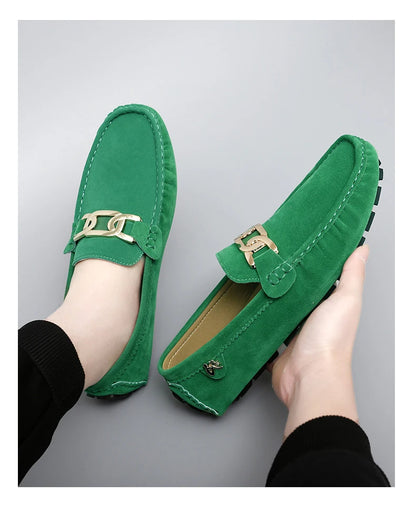 Mocassins décontractés élégants à enfiler pour hommes
