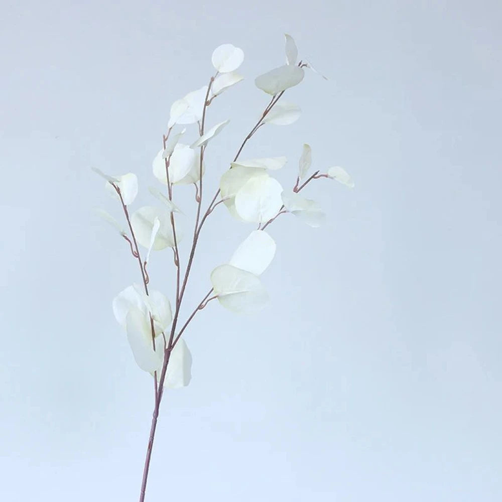 Feuillage d'eucalyptus artificiel et feuilles de dollar argenté de 92 m