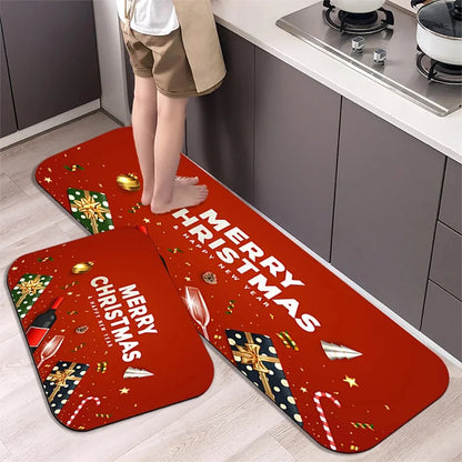 Christmas Kitchen Floor Mat Doormat