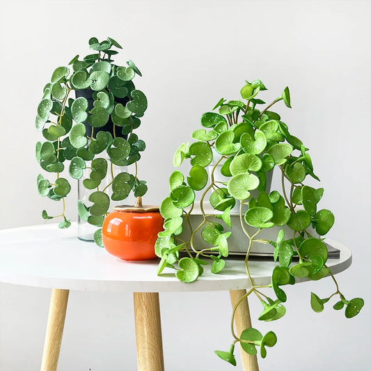 Mini Soft Glue Fake Green Plants for Home