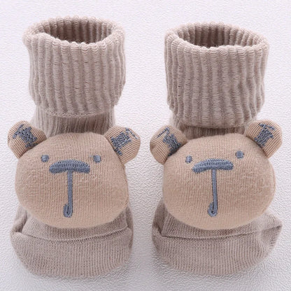 Rutschfeste Babysocken für Neugeborene im Frühling und Herbst