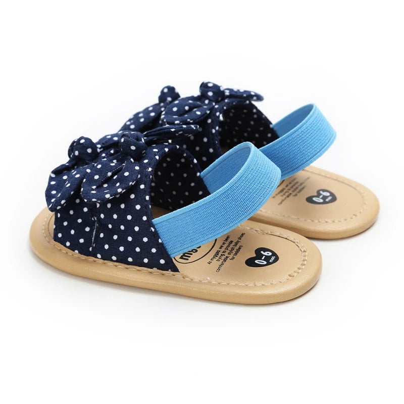 Soft Sole Anti-Slip Summer Girl's Bowknot Sandals