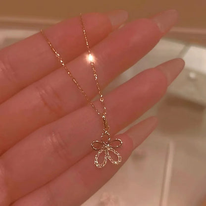 Green Zircon Necklace & Stud Earrings Set