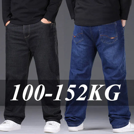Baggy Y2K Plus Size Cargo Jeans für Herren 
