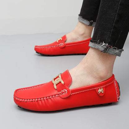 Mocassins respirants faits main pour hommes