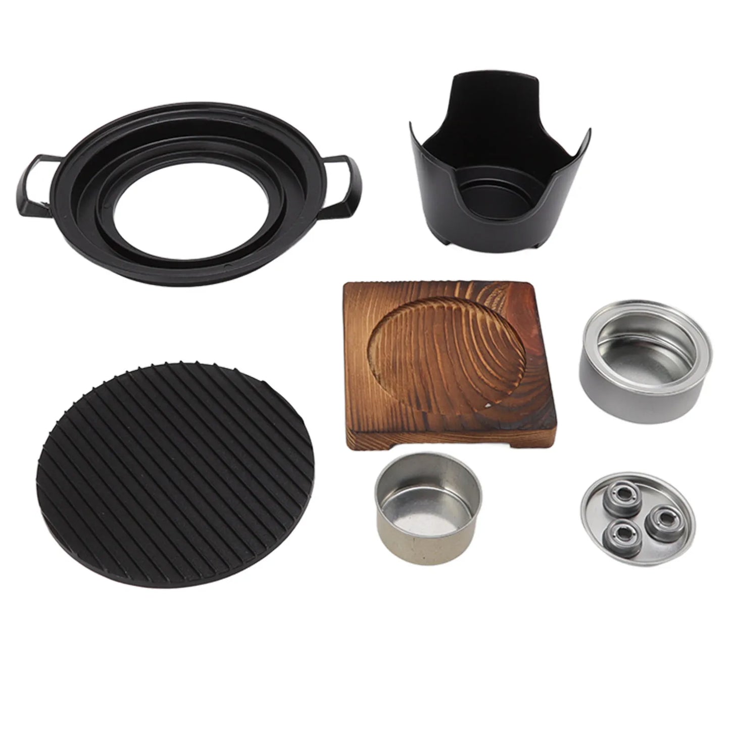 Mini BBQ Alcohol Stove Grill