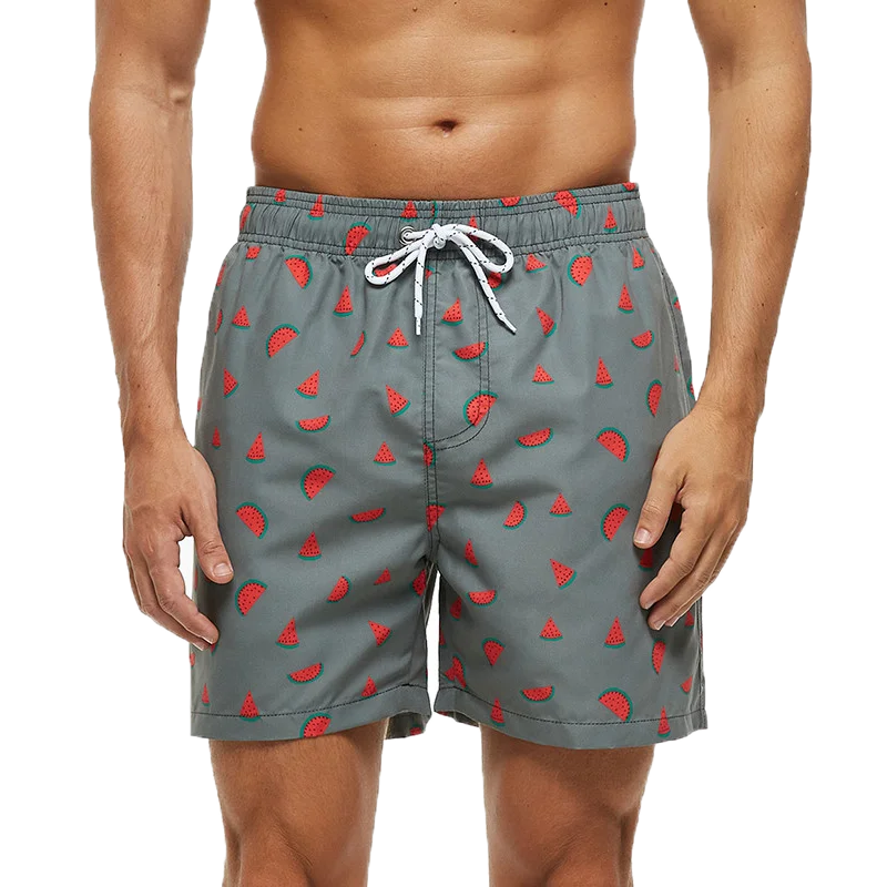 Sommerliche, schnell trocknende Strand-Boardshorts für Herren