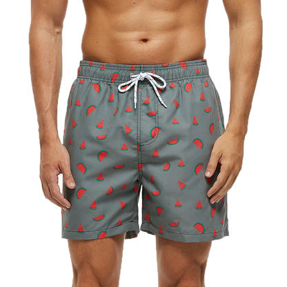 Sommerliche, schnell trocknende Strand-Boardshorts für Herren